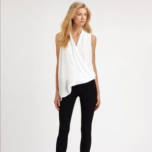 BCBG Maxazria asymmetric blouse